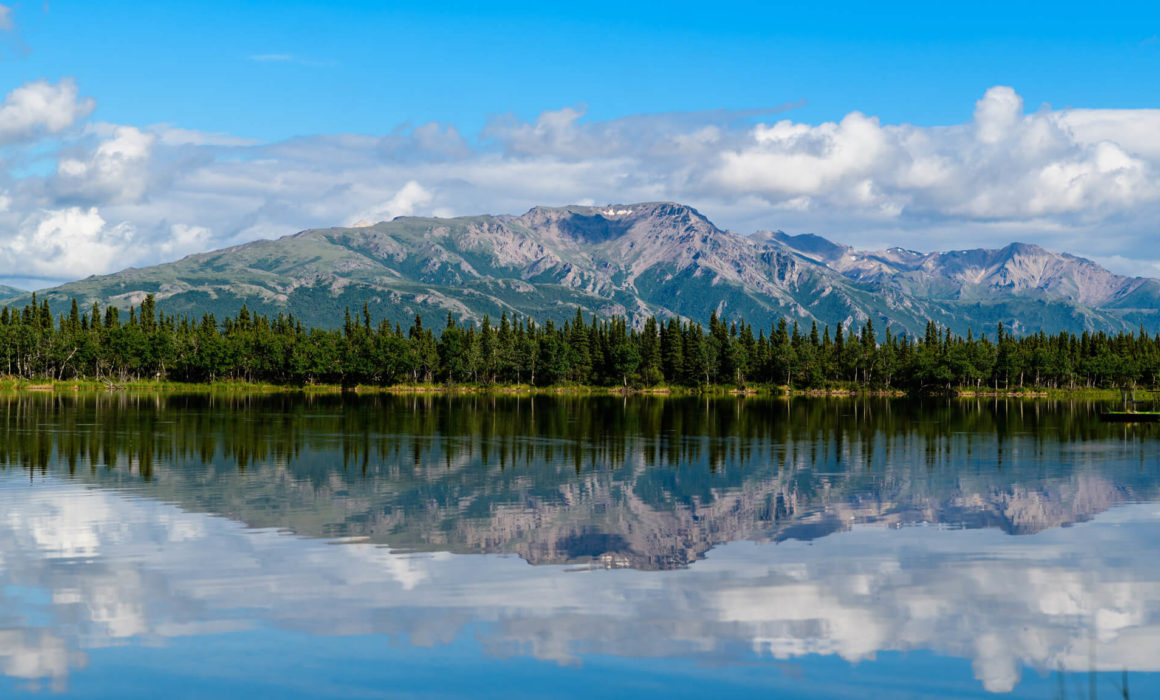 Alaska lake view