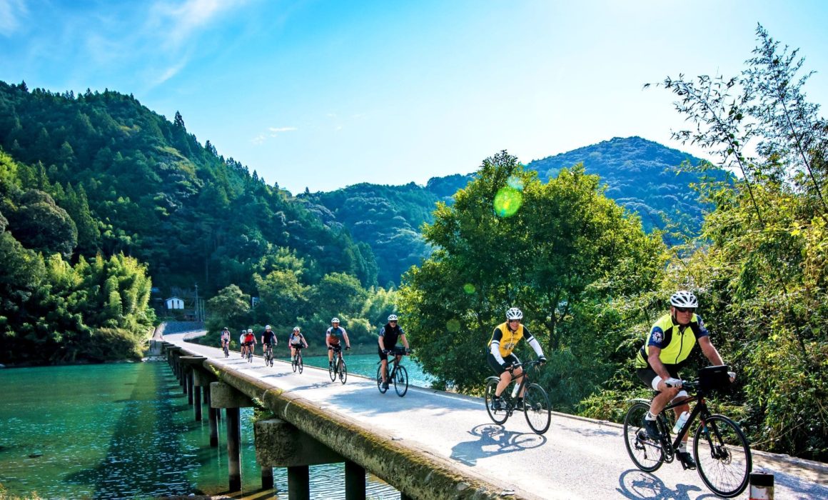 Bike touring in Japan