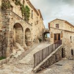 Medieval town in Spain