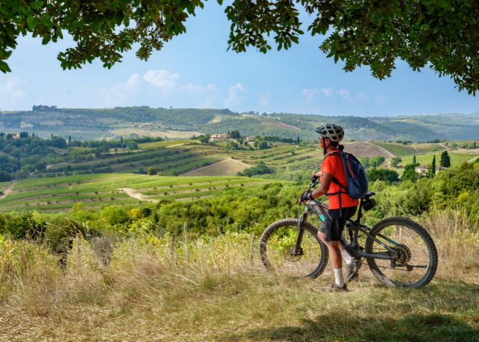 Cycle touring in Sicily Italy