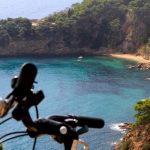 Bike touring the Costa Brava coast, Spain